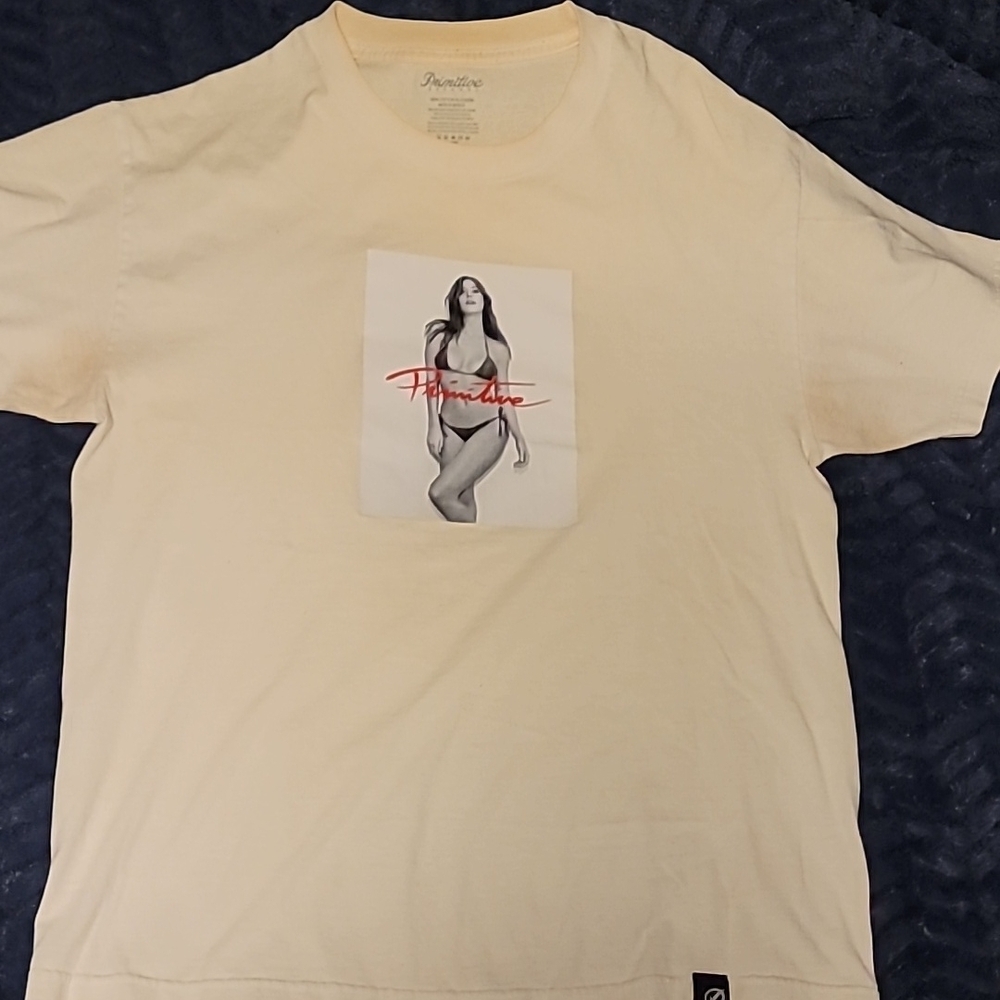 Primitive Graphic Tee in Cream
